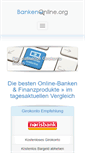 Mobile Screenshot of bankenonline.org